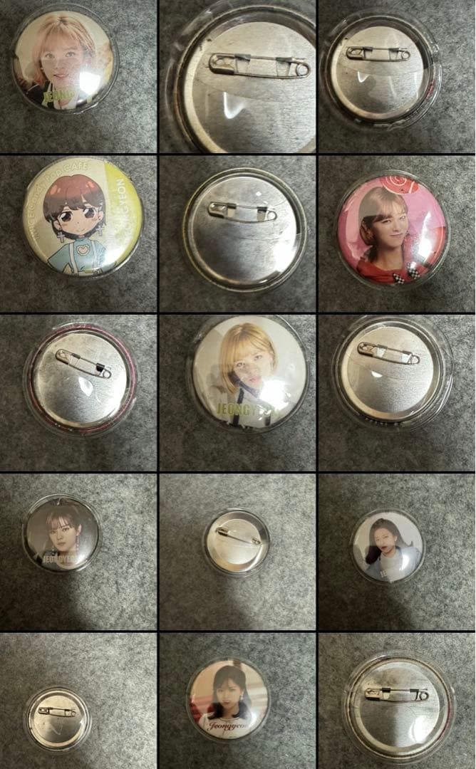 twice ジョンヨン 缶バッジまとめ売り