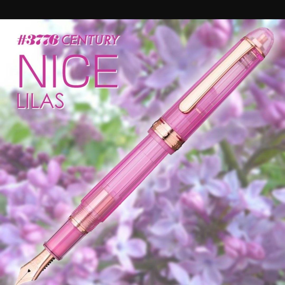 【限定モデル】プラチナ万年筆 センチュリー ニース リラ M(中字) ＃3776