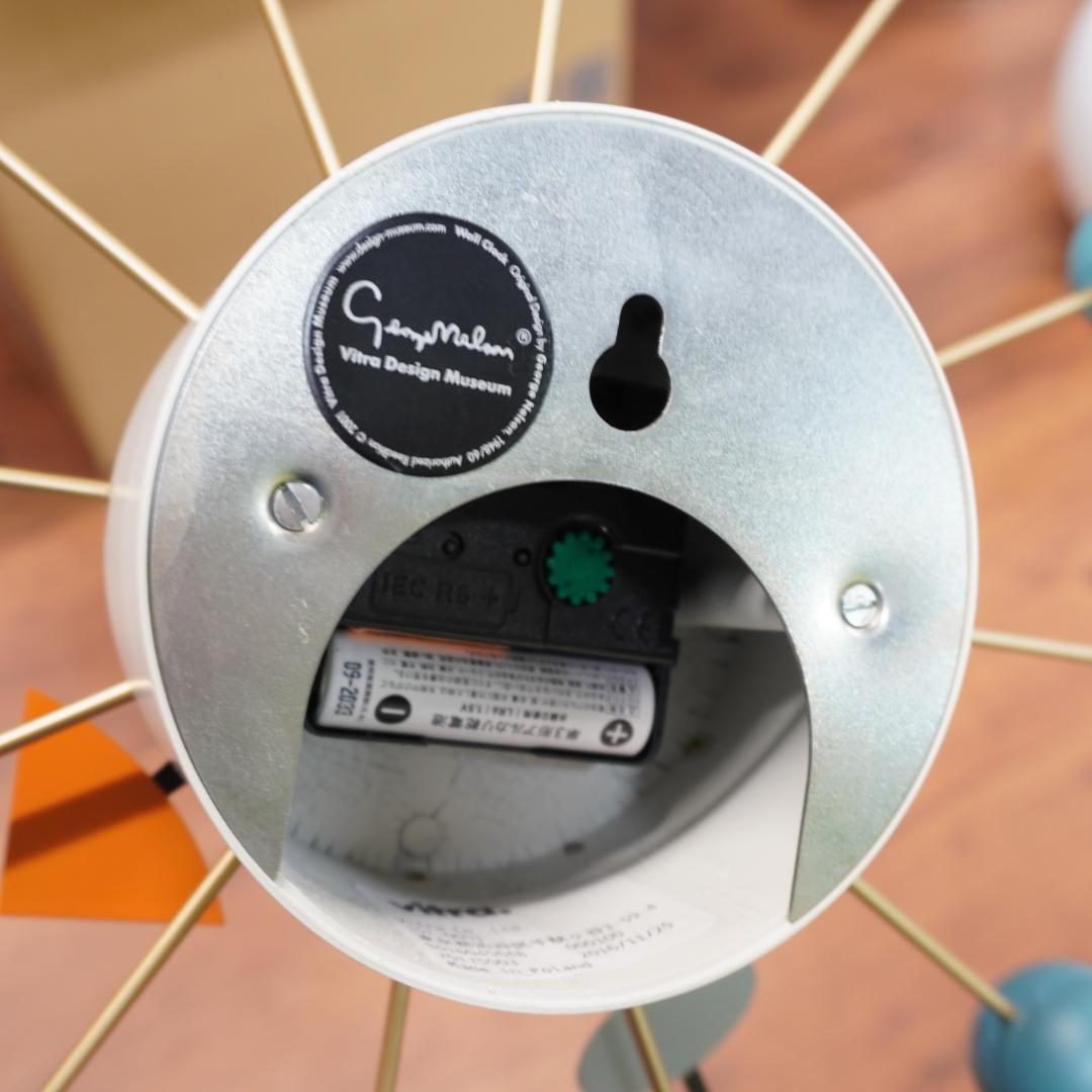 展示品 Vitra Ball Clock/ボールクロック マルチカラー壁掛け時計