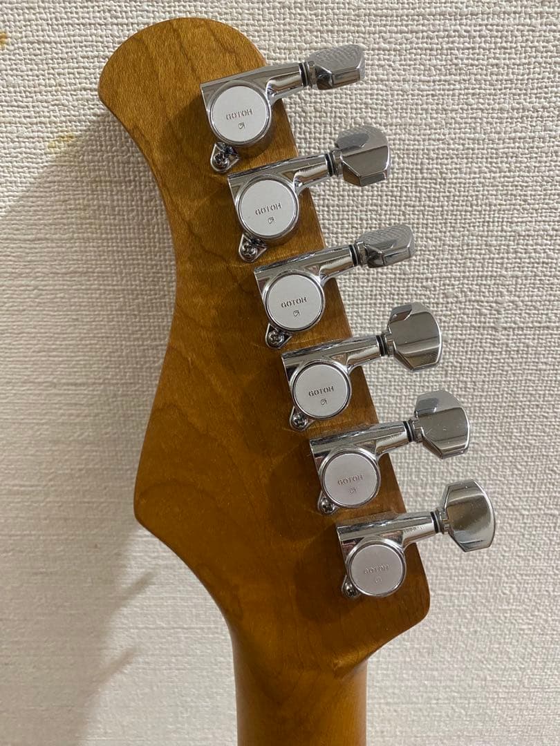 テト様　Bacchus エレキギター ミントグリーン