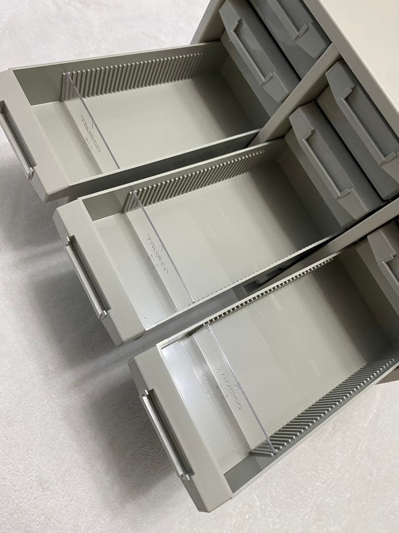 TRUSCO中山 バンラックケース B型 3列5段 B-35-NG ネオグレー