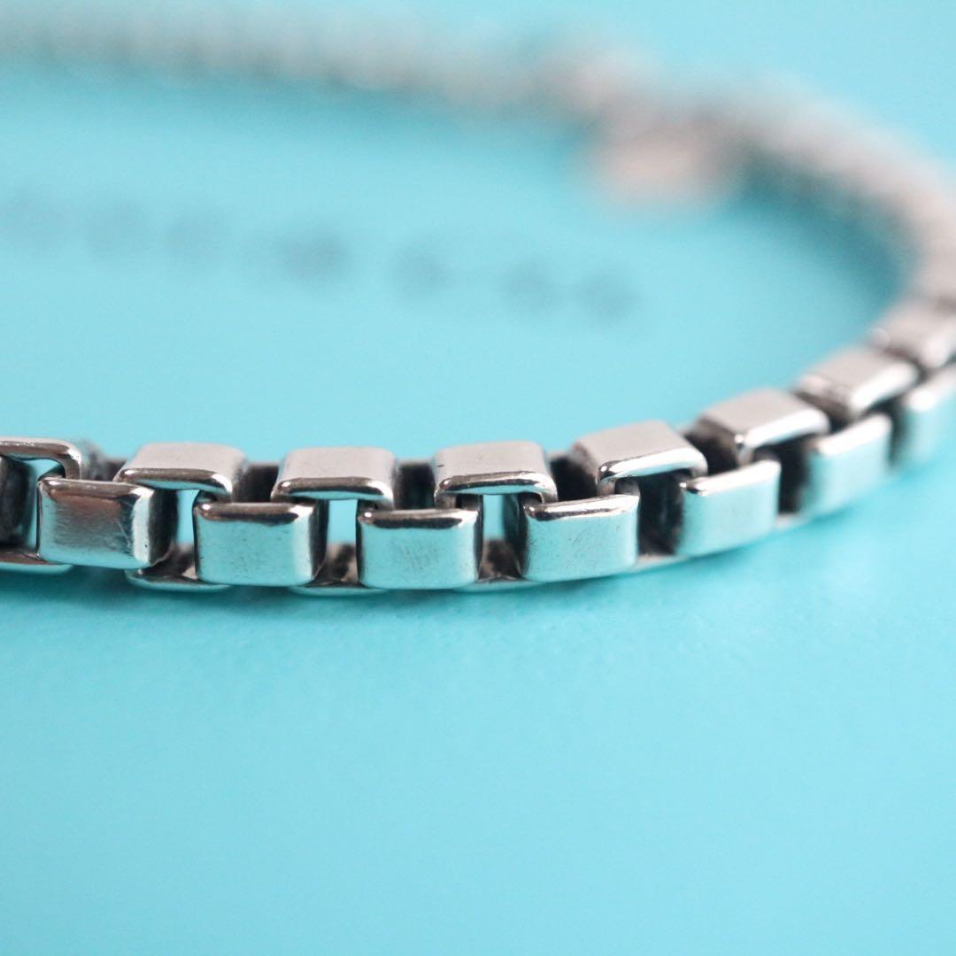 極美品✨箱袋付き✨ティファニー ベネチアン リンク ブレスレット男女メンズ