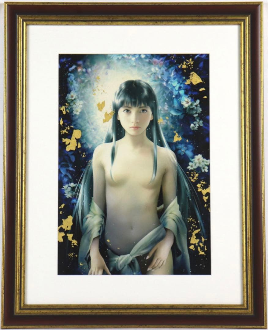 Ato Fujihara ミクストメディア「命の光」限定25部　保証書付