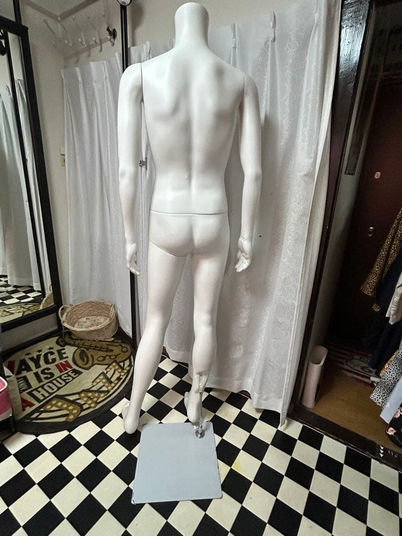男性マネキン ホワイト