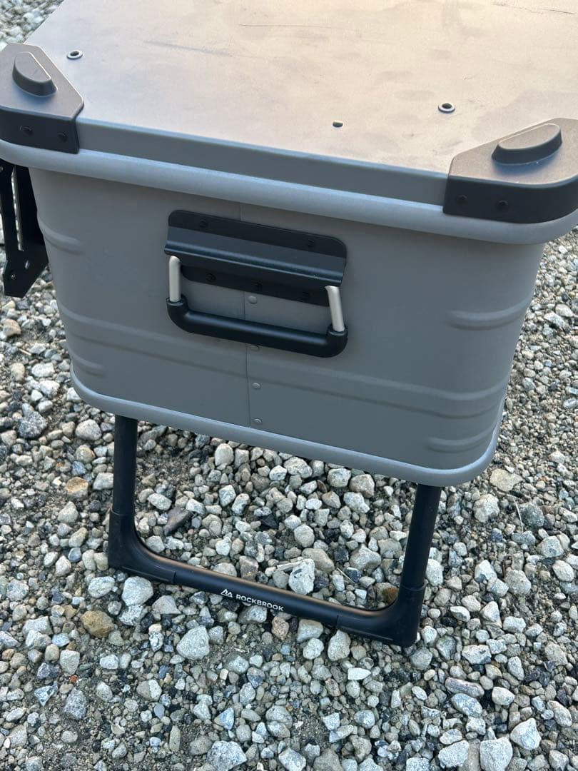 ROCKBROOK RB-BX-1025 アウトドアテーブル　アルミコンテナ