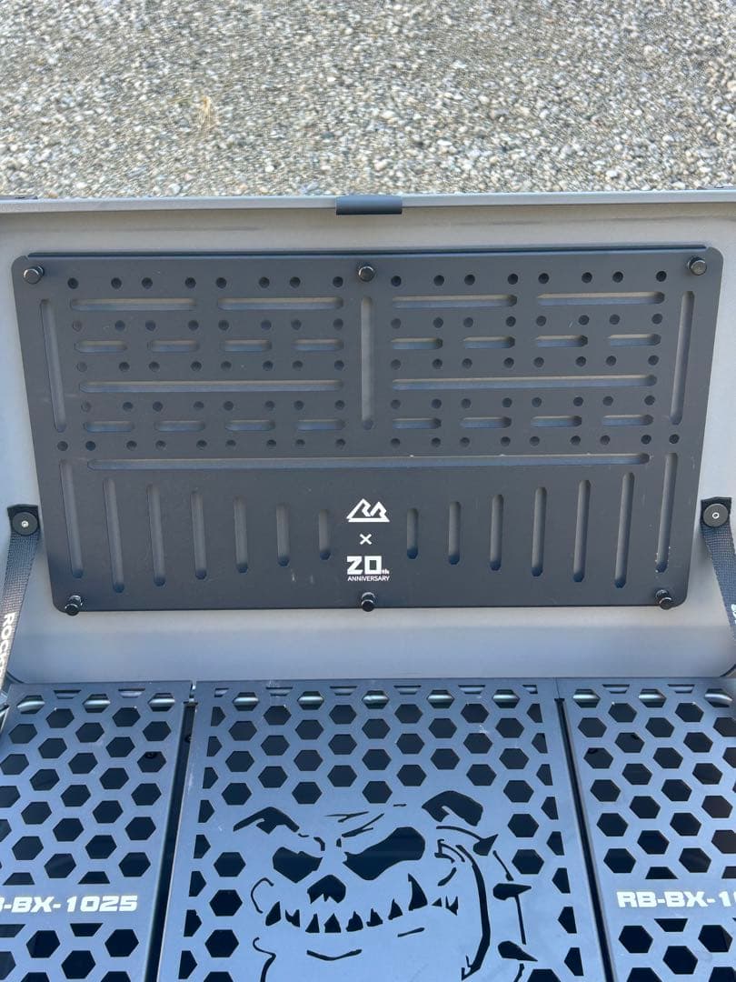 ROCKBROOK RB-BX-1025 アウトドアテーブル　アルミコンテナ