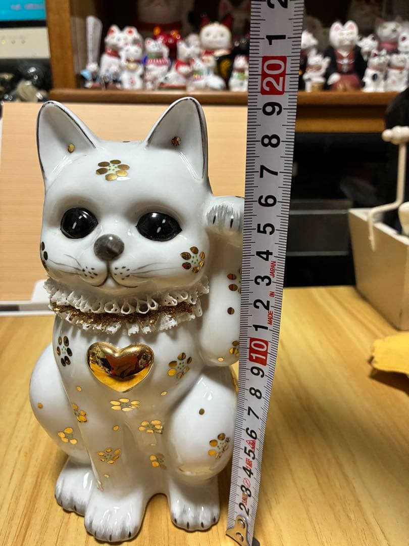  PORCELAIN 招き猫　セット