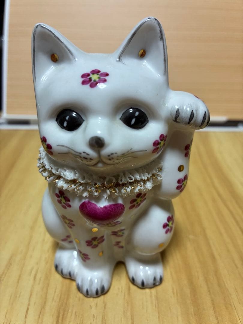  PORCELAIN 招き猫　セット
