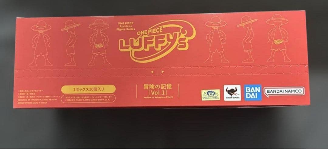 ONE PIECE LUFFY’s 冒険の記憶 Vol.1 10個入り　未開封品