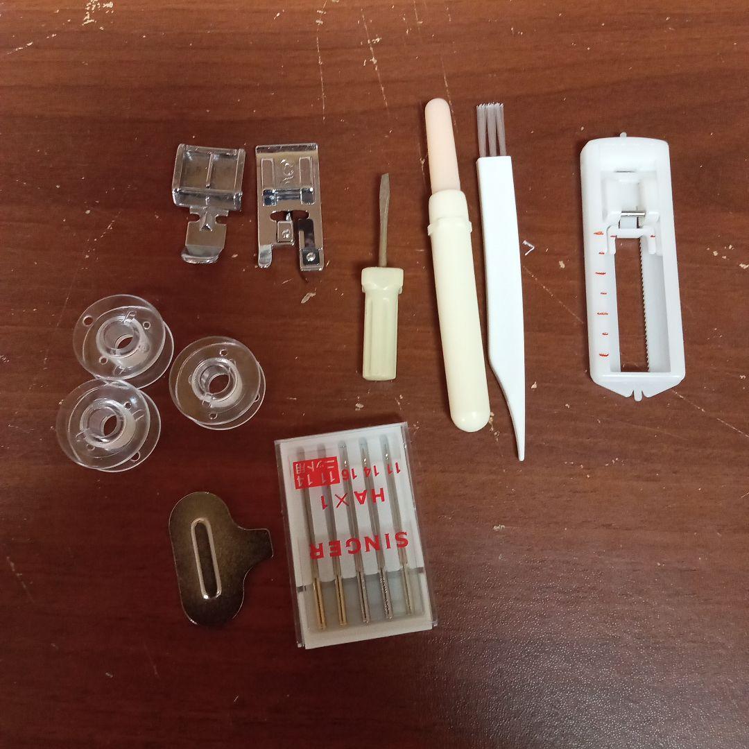 シンガー電子ミシン本体　分解メンテナンス済み　フット付き　美品