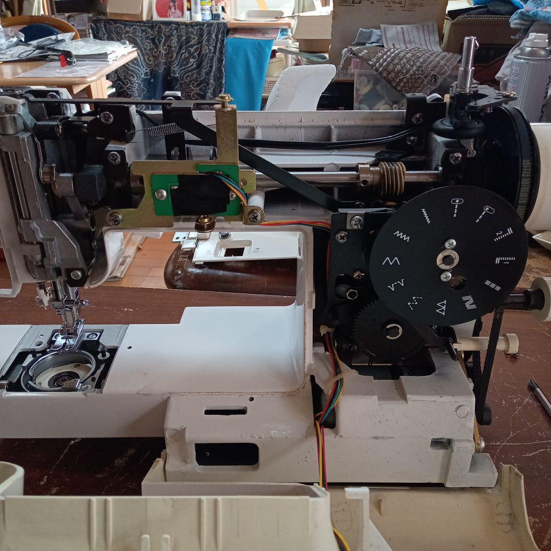 シンガー電子ミシン本体　分解メンテナンス済み　フット付き　美品