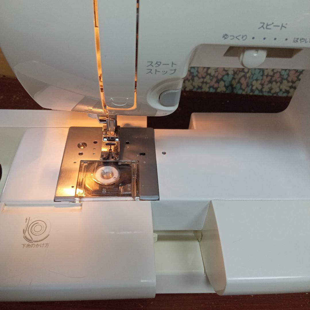 シンガー電子ミシン本体　分解メンテナンス済み　フット付き　美品