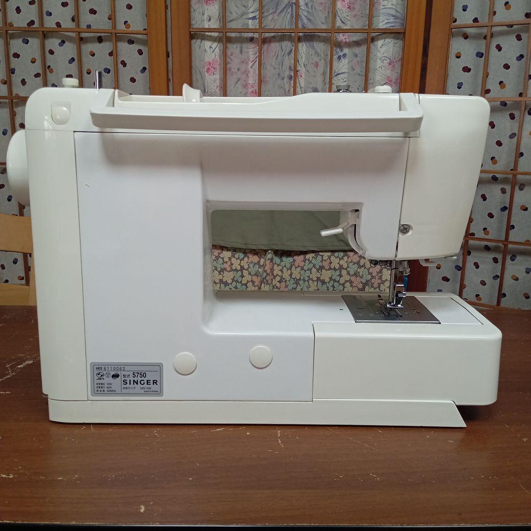 シンガー電子ミシン本体　分解メンテナンス済み　フット付き　美品