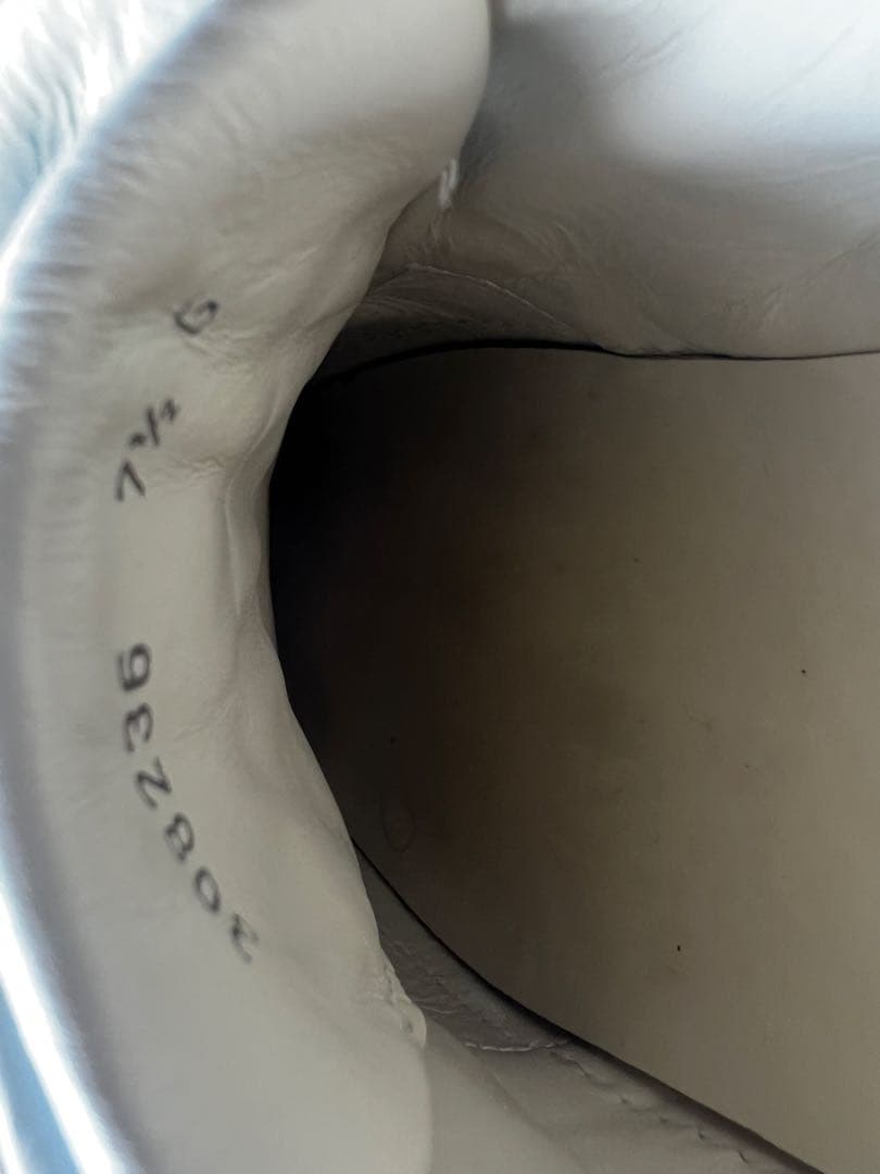 GUCCI デッキシューズ 青/アイボリー