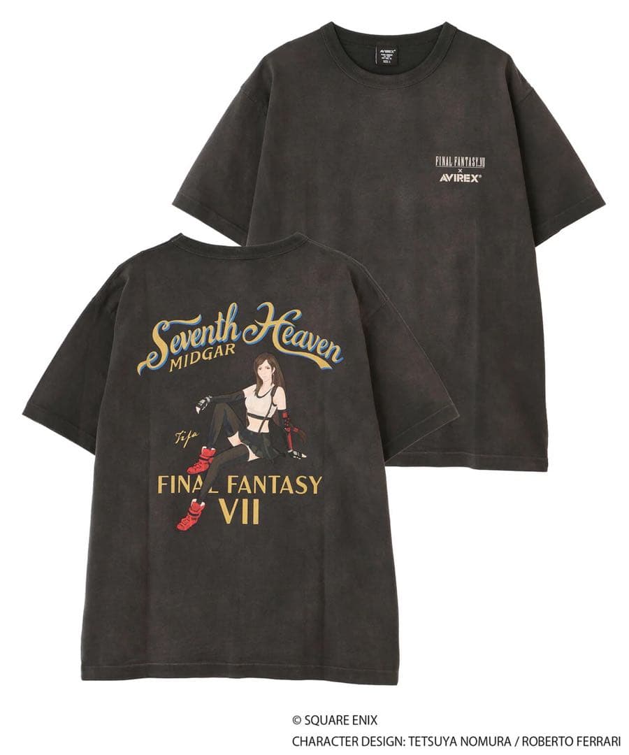 AVIREX × FINAL FANTASY VII ティファ Tシャツ L