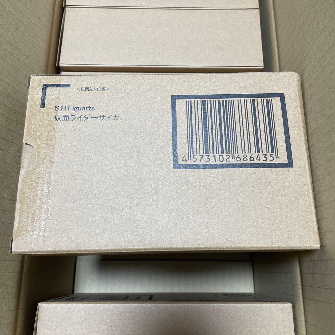 【未開封】S.H.Figuarts（真骨彫製法） 仮面ライダーサイガ 6点