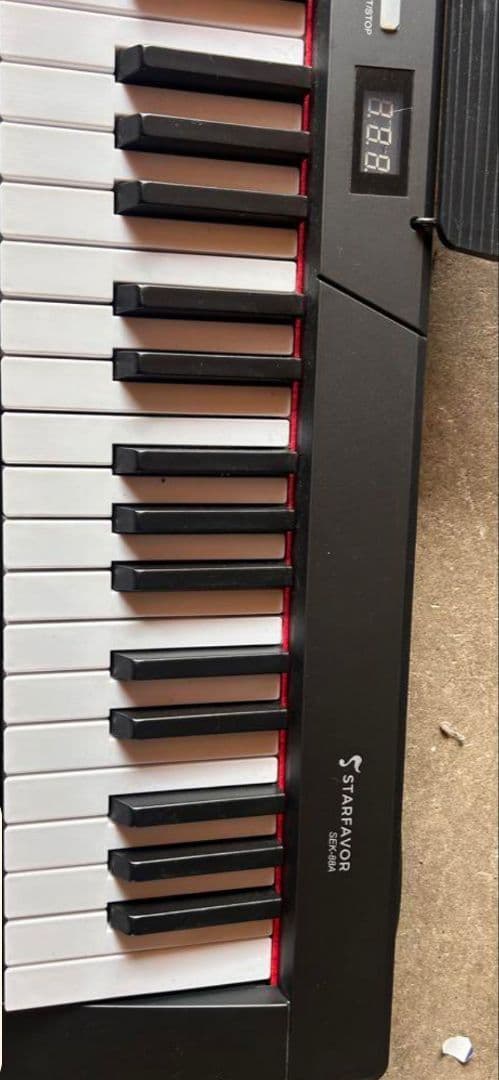 電子ピアノSTARFAVOR SEK-88A