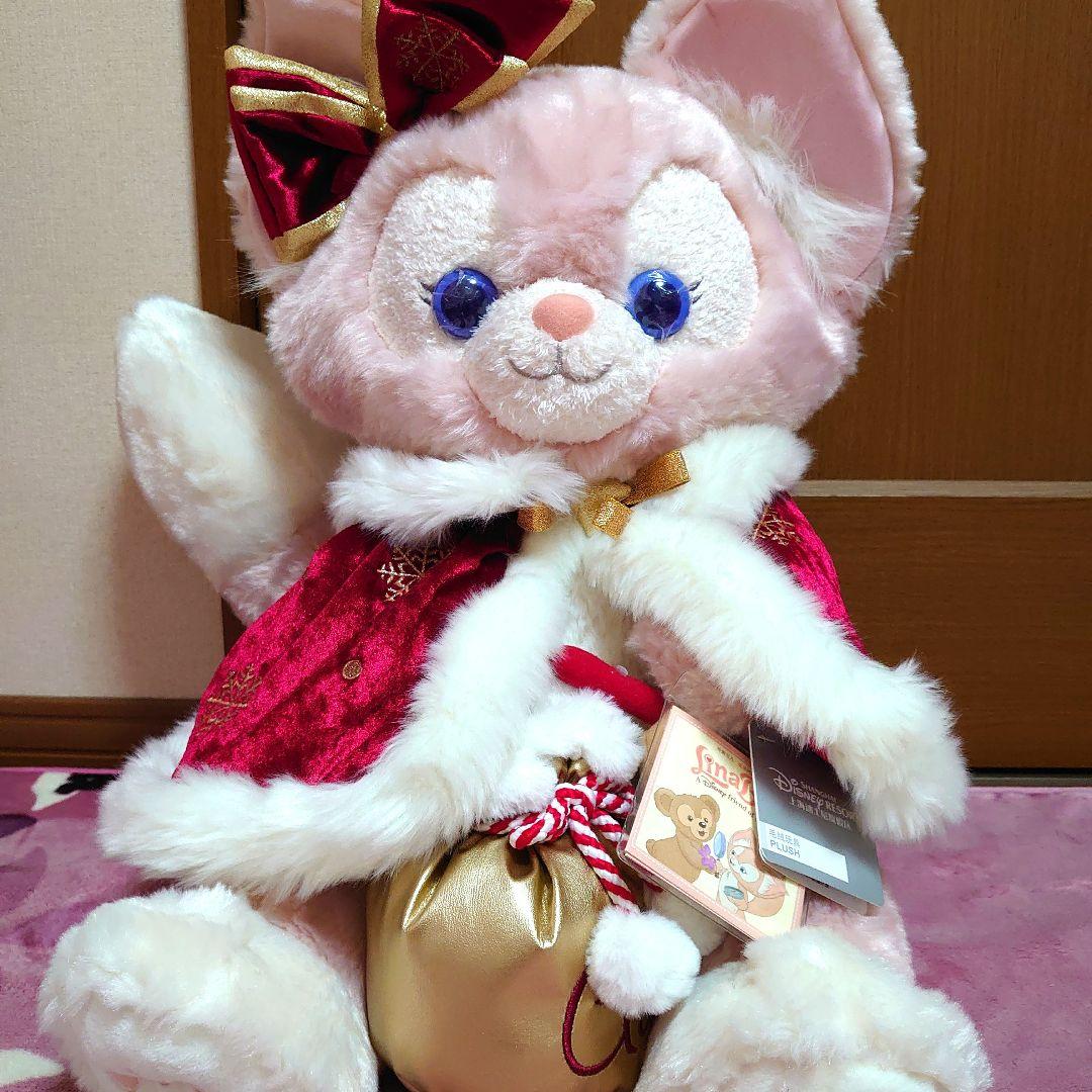 新品未使用　上海ディズニー　クリスマス　リーナベル　ぬいぐるみ　mサイズ