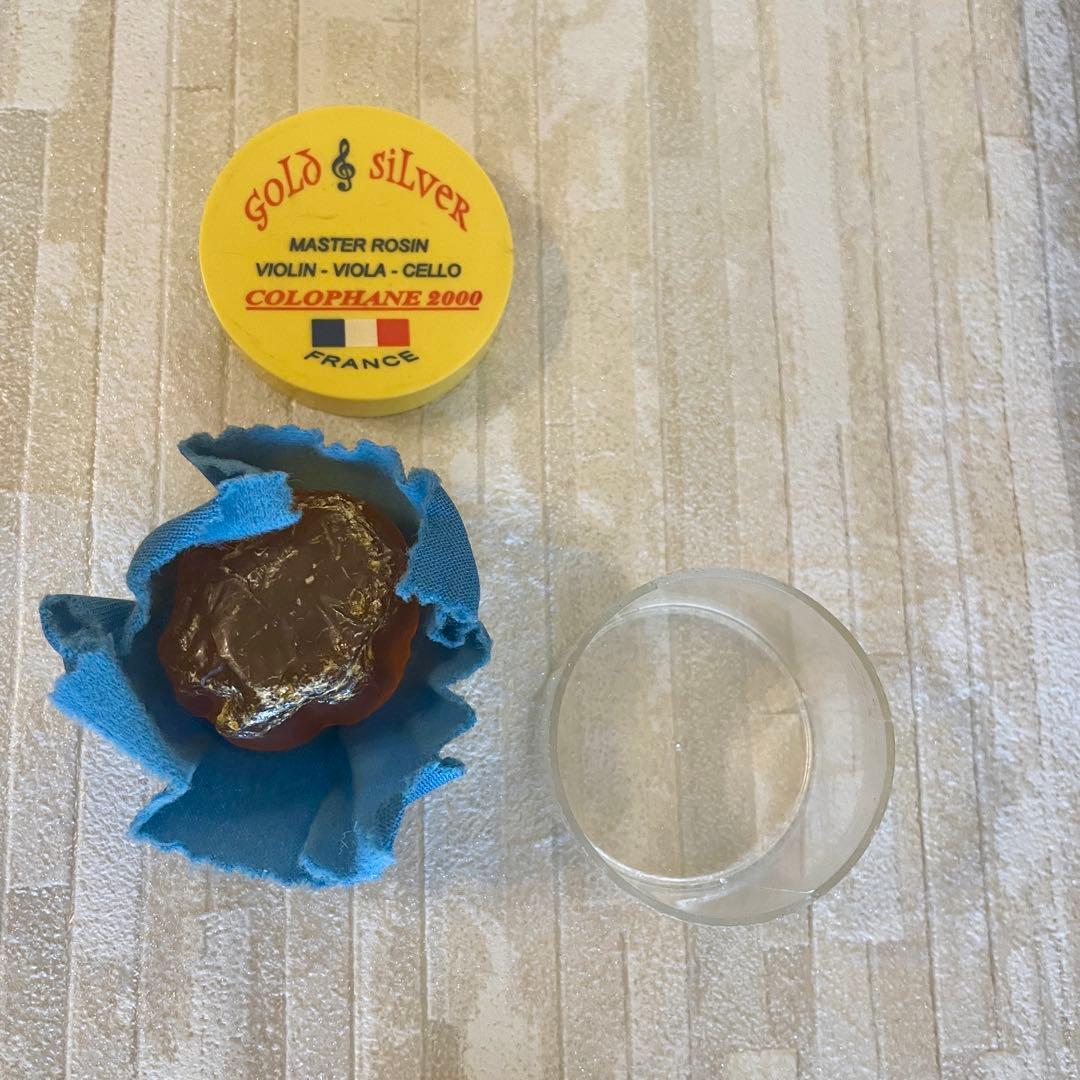 1/4 バイオリン 6点セット　本体 ケース　弓　肩あて　松ヤニ　楽譜留クリップ