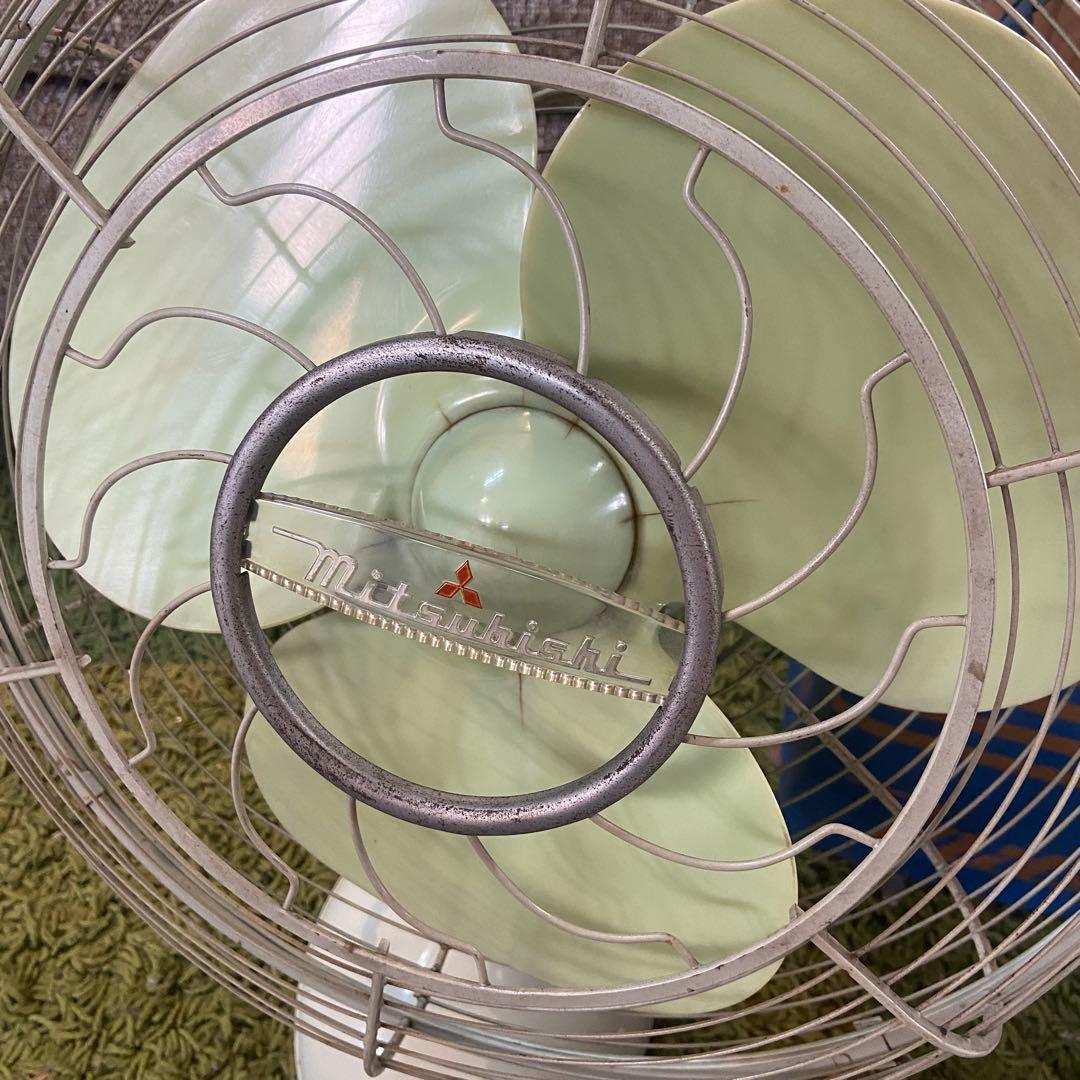 MITSUBISHI 三菱⭐️扇風機 卓上扇 昭和レトロ