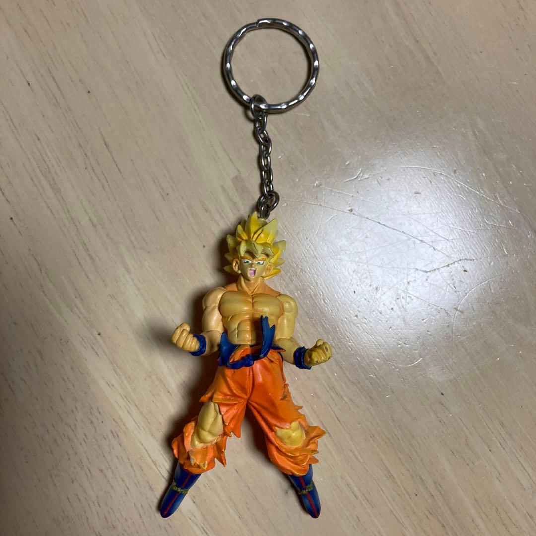 ドラゴンボール ハイグレードカラーリングキーホルダー チチ　悟空　ブロリー