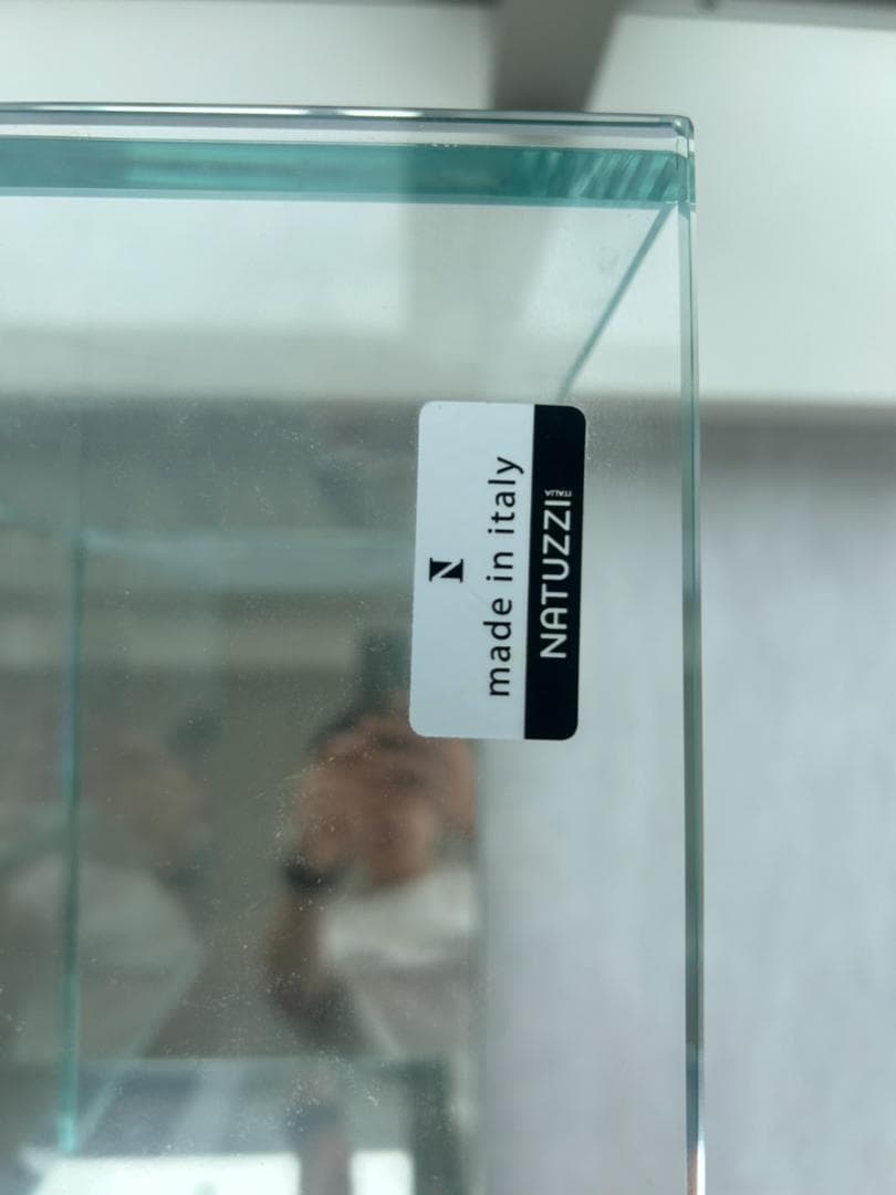 Natuzzi ナツッジ イタリア ガラステーブル サイドテーブル ラビリント