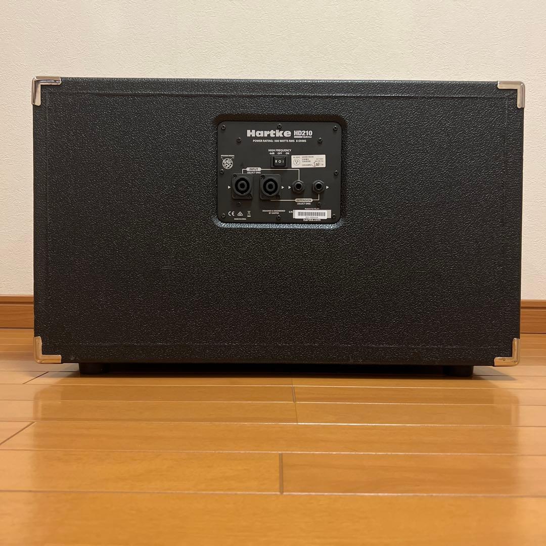 ❸Hartke HD210ベース用スピーカー❶AP❷SP❹ラック同時ご購入商品