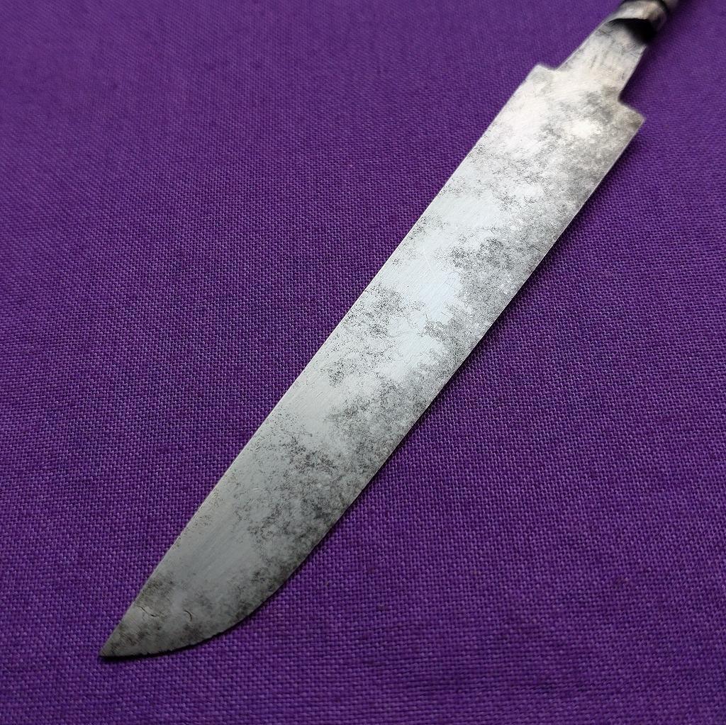 うぶけや 封切り小刀 硯小刀 ペーパーナイフ 千枚通し 刃長約73㎜《0265》