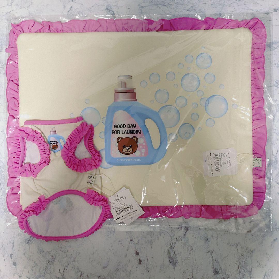 E Laundry BearフリルタンクXS＆マット セットcircusサーカス