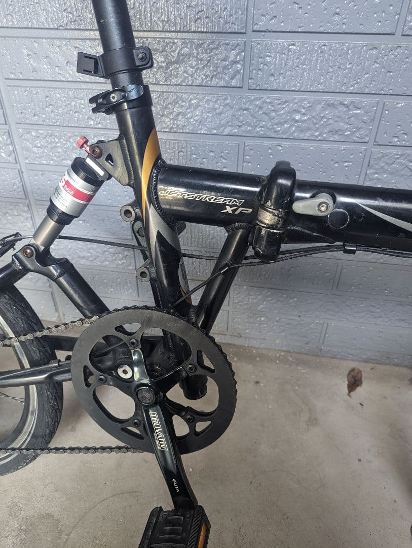 ジャンクdahon jetstreamxp 折りたたみ自転車