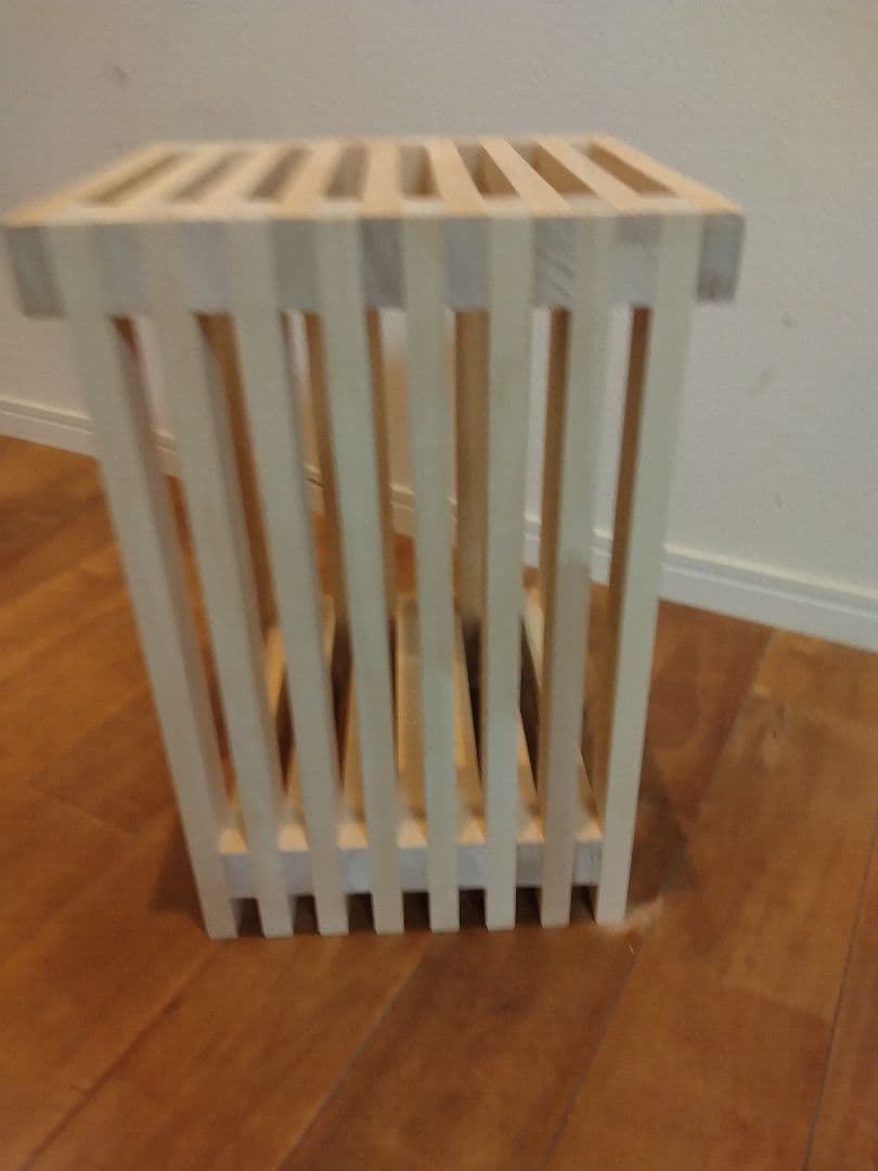 木製　ハンドメイド　オーダー　格子型　ロの字　棚シェルフ　ラック　ベンチ　水槽台