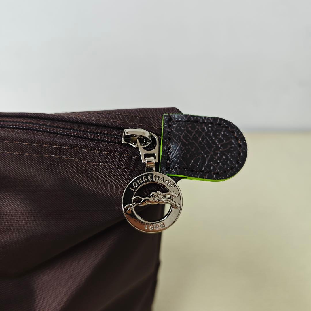 新品 ロンシャン ル プリアージュ グリーンライン肩掛けM最新色モカ