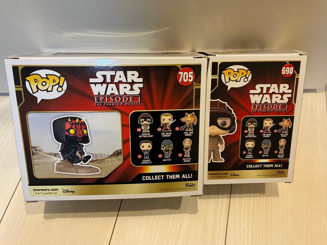 ファンコ　スターウォーズ　ダースモール　アナキン・スカイウォーカー