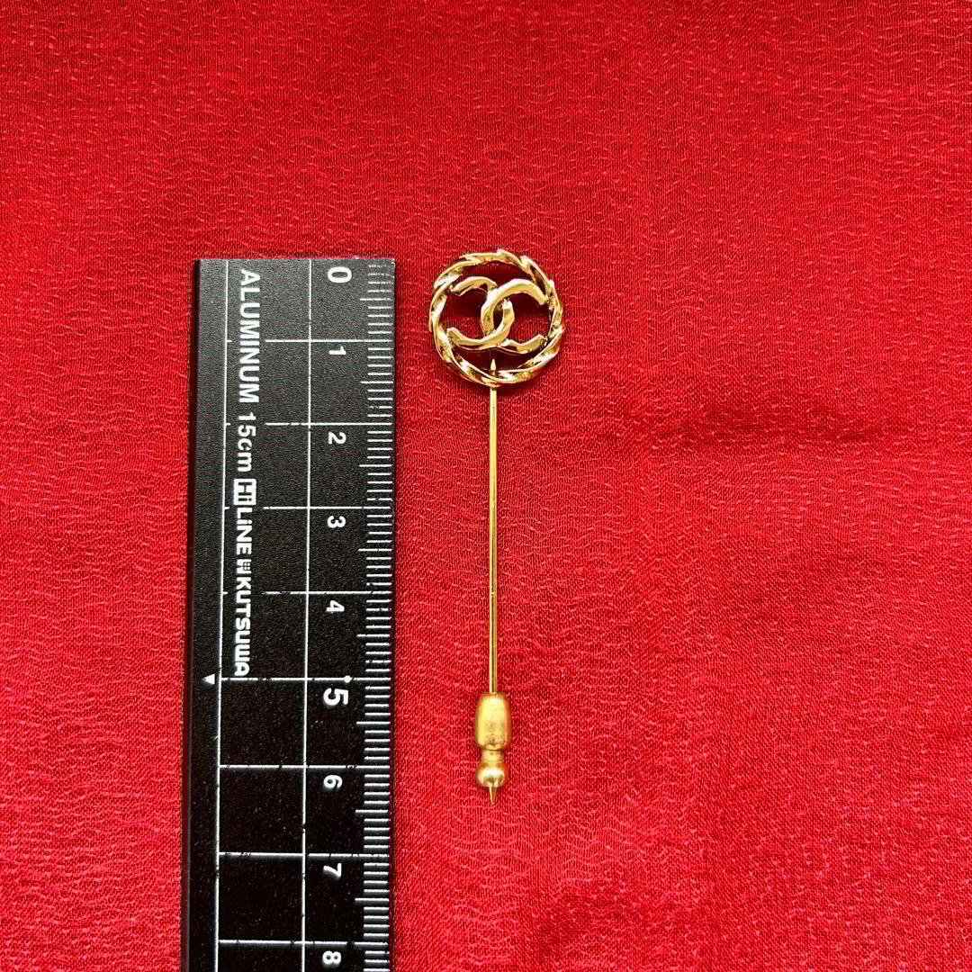 [CHANEL] シャネル ココマーク ブローチ ビンテージ ピン