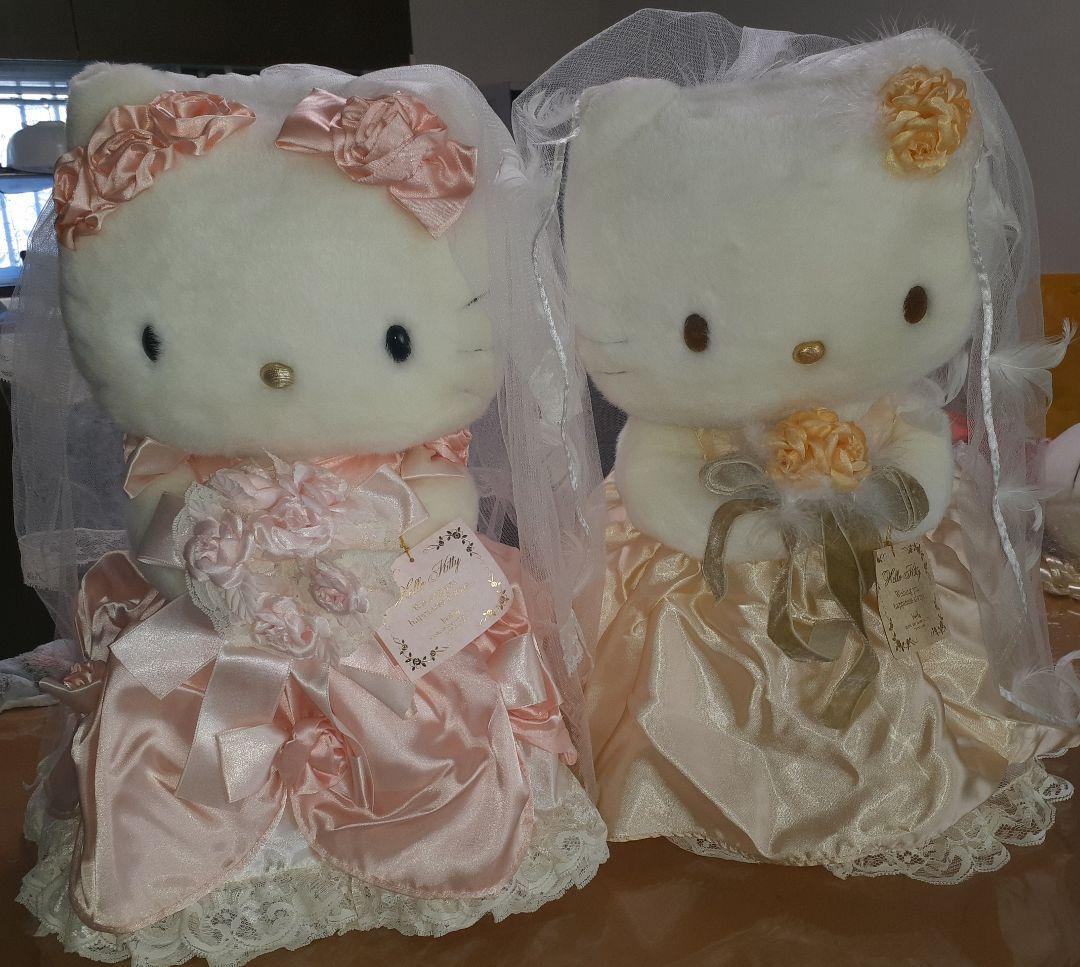 ハローキティ ウェディングドール 2体 おひめさま1体セット