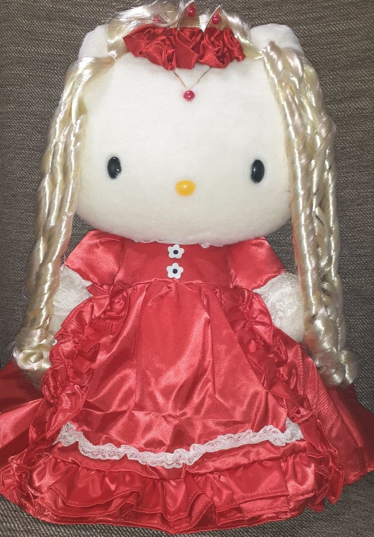 ハローキティ ウェディングドール 2体 おひめさま1体セット