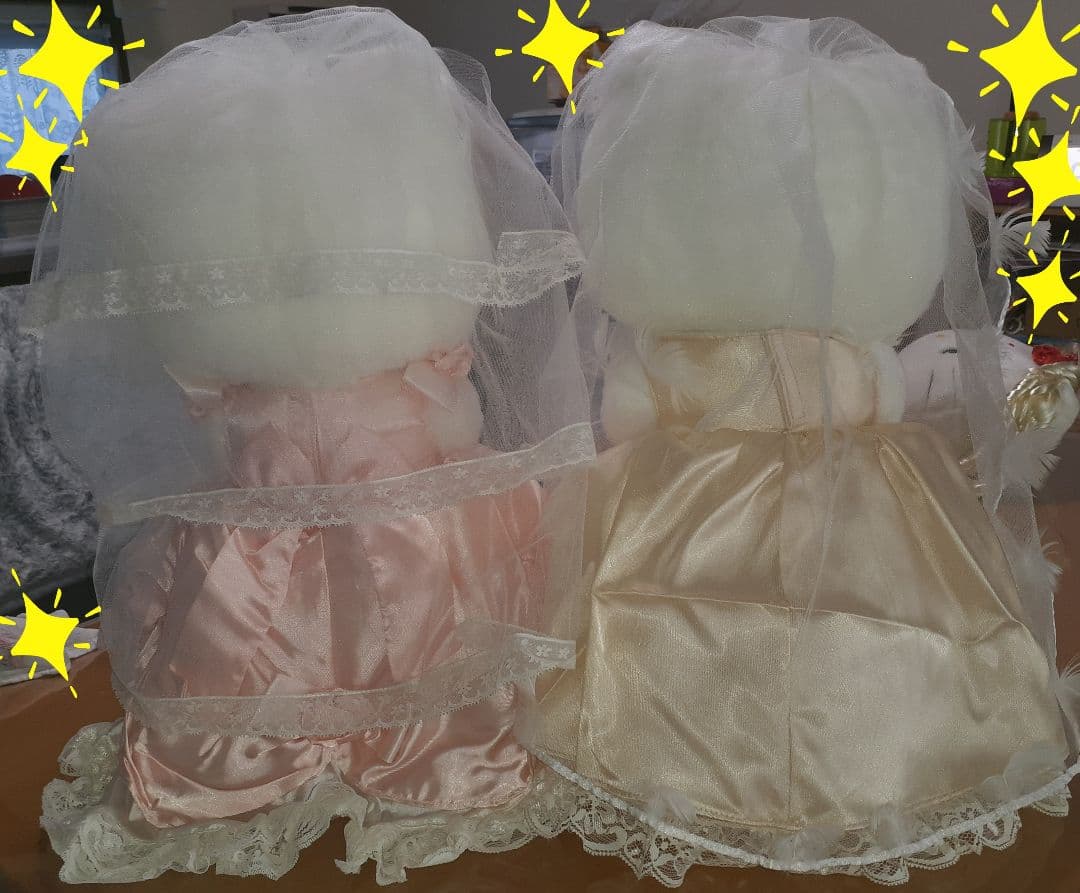 ハローキティ ウェディングドール 2体 おひめさま1体セット