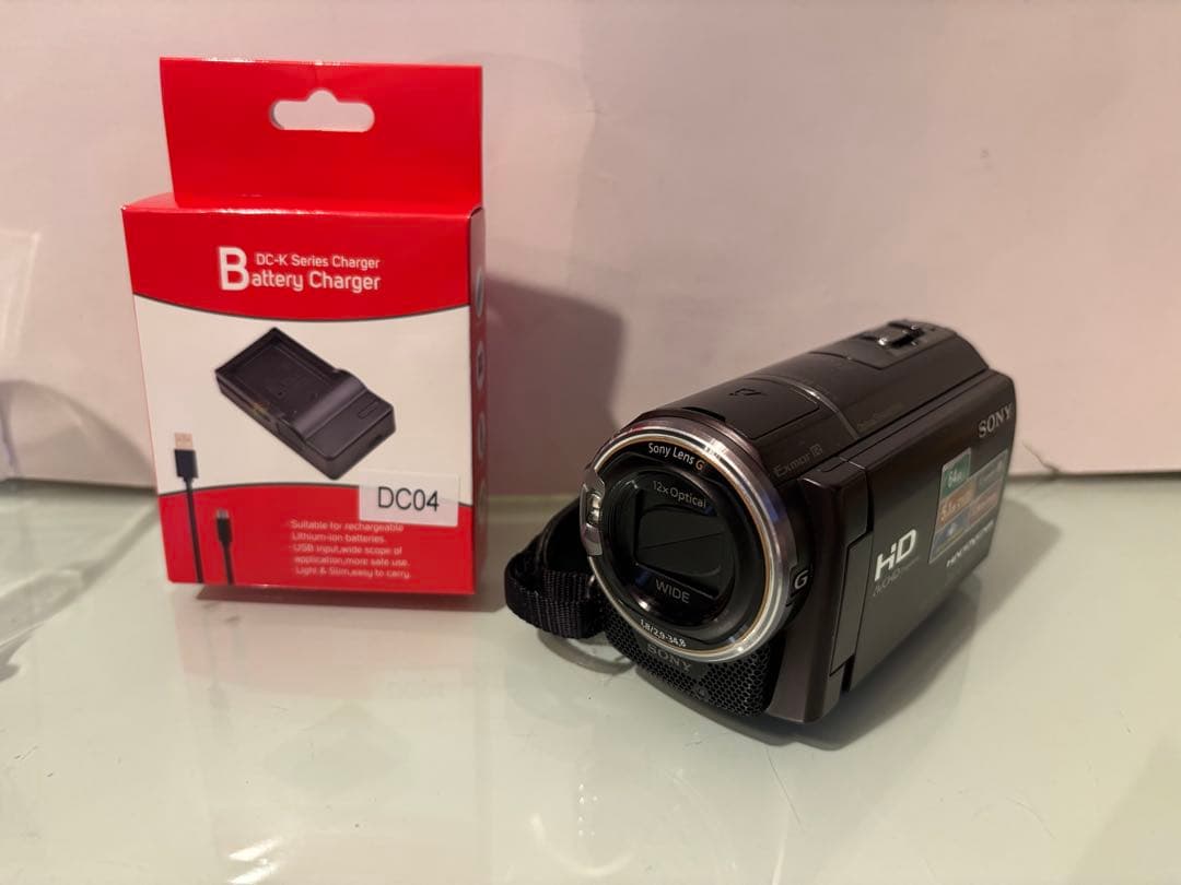 SONY ソニー　HDR-CX590V ビデオカメラ　付属品あり