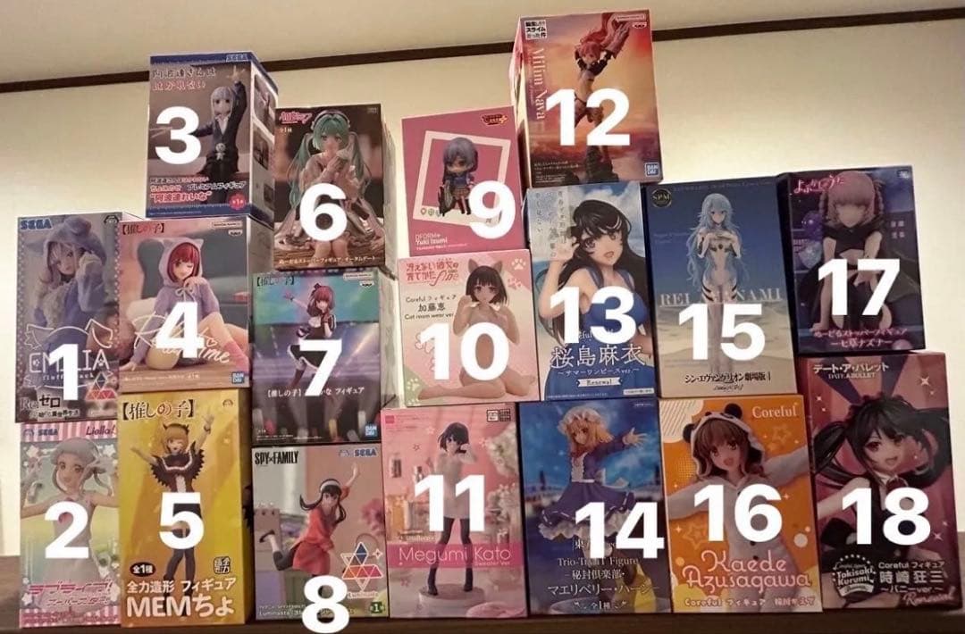 美少女 フィギュア まとめ売り　新品・未開封　選べる9点セット