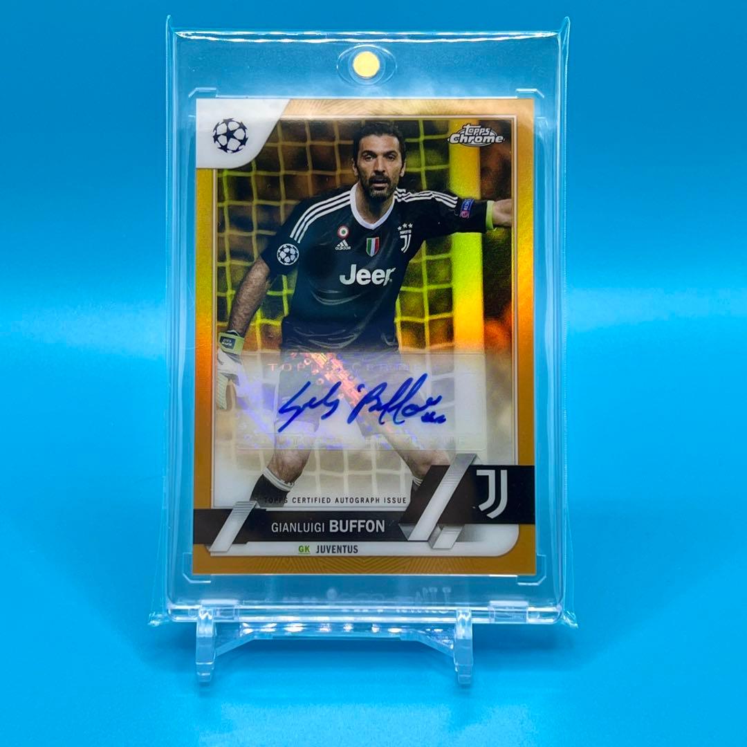 世界50枚限定！22-23 Topps Chrome BUFFON 直筆サイン
