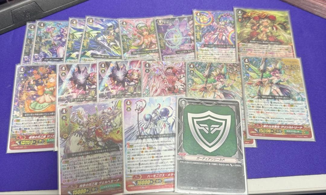 ヴァンガード アーシャデッキ　まとめ売り(4デッキ＋パーツ)