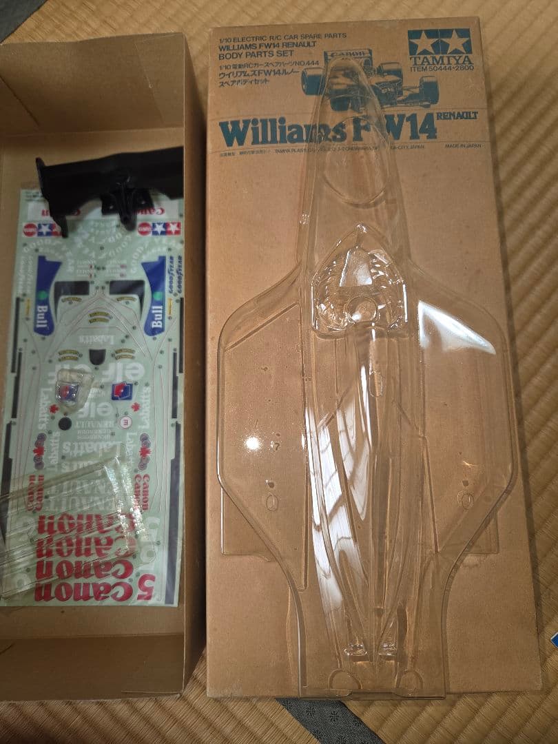 TAMIYA Williams FW14 ボディパーツセット
