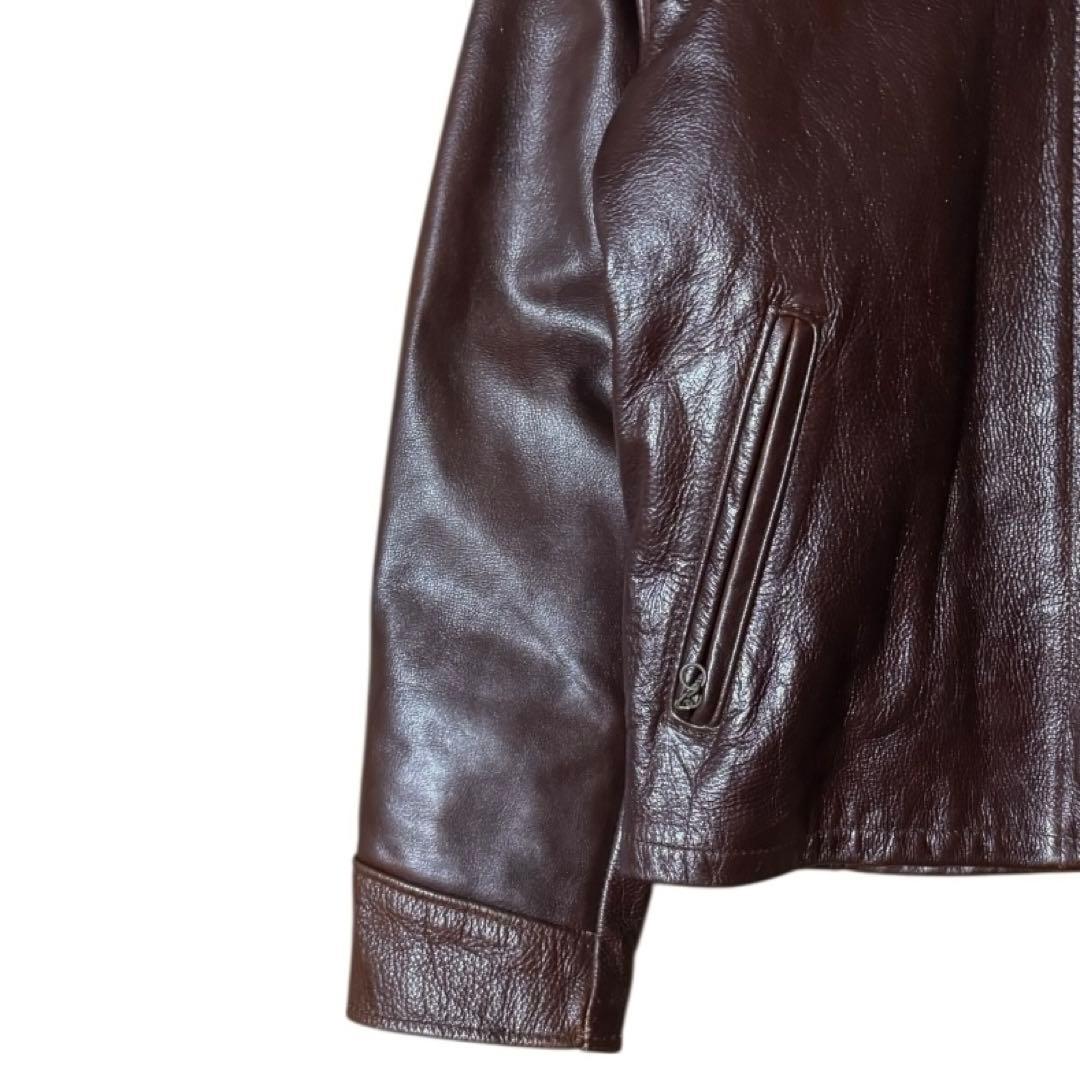 Schott 米国製 ATV101 ボアライナー付 ライダースジャケット 42