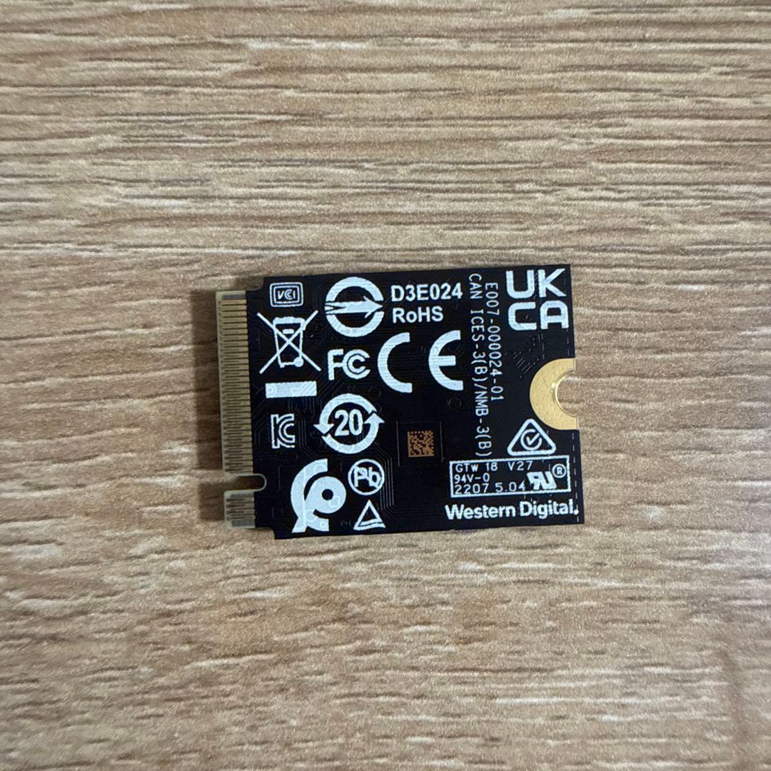 内蔵型SSD WD SN740 NVMe SSD 1TB