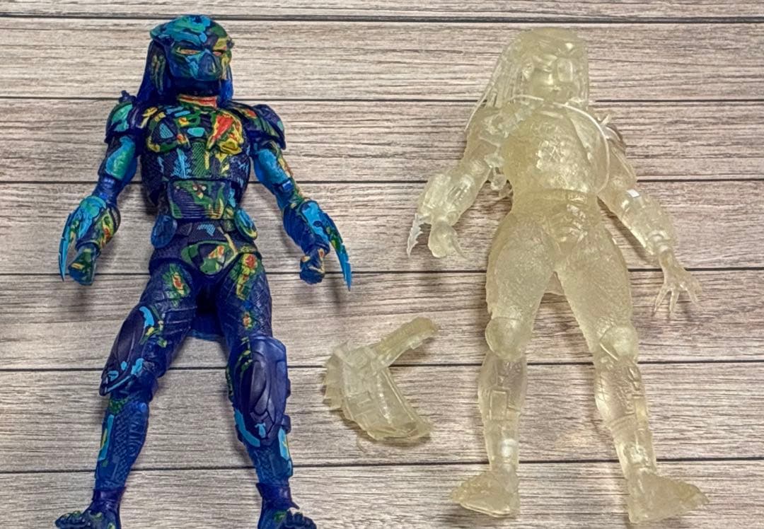 プレデター レアフィギュア 2体セット ステルス サーモ ネカ