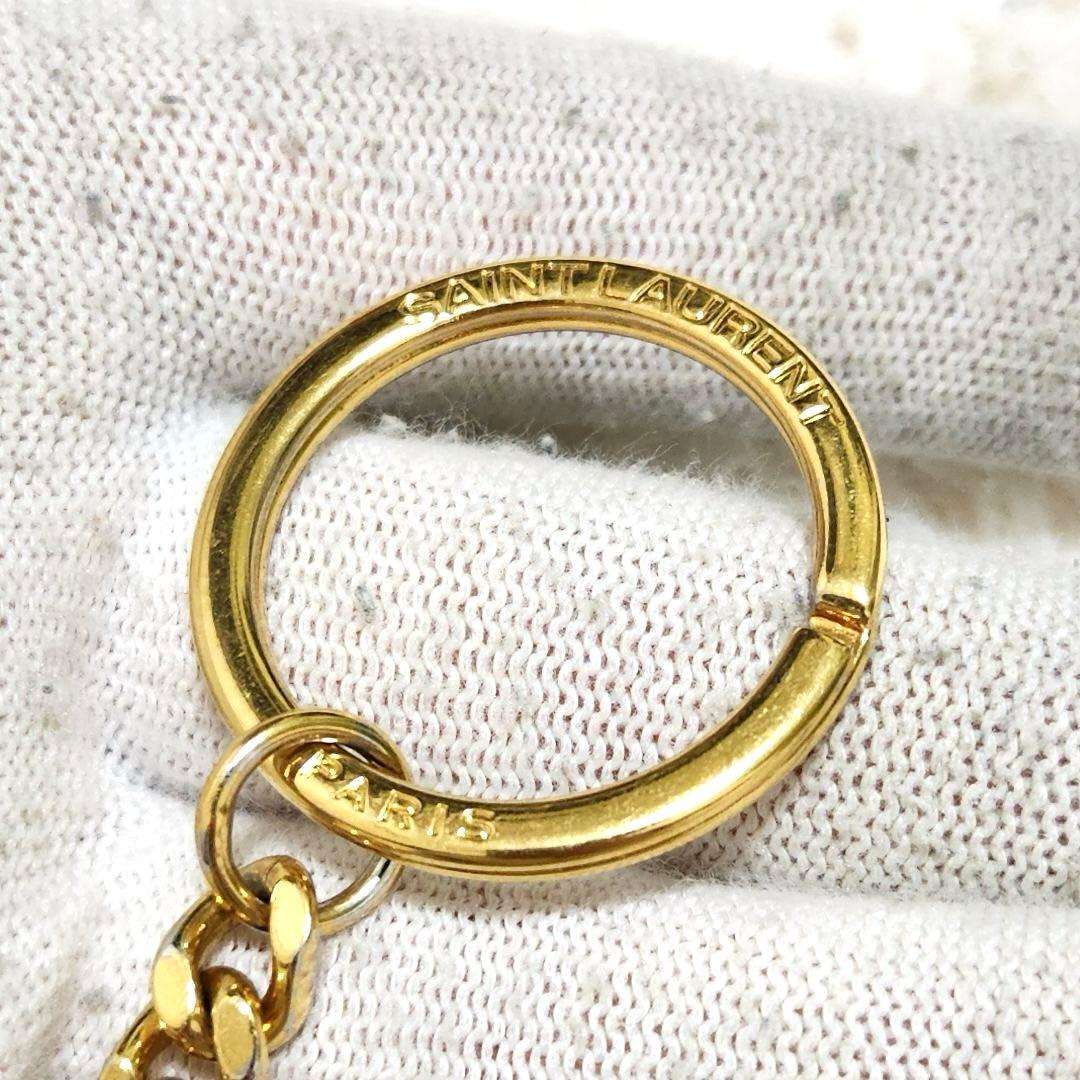 ✨極美品✨サンローラン　ケース　キーリング　カサンドラ　キルティング