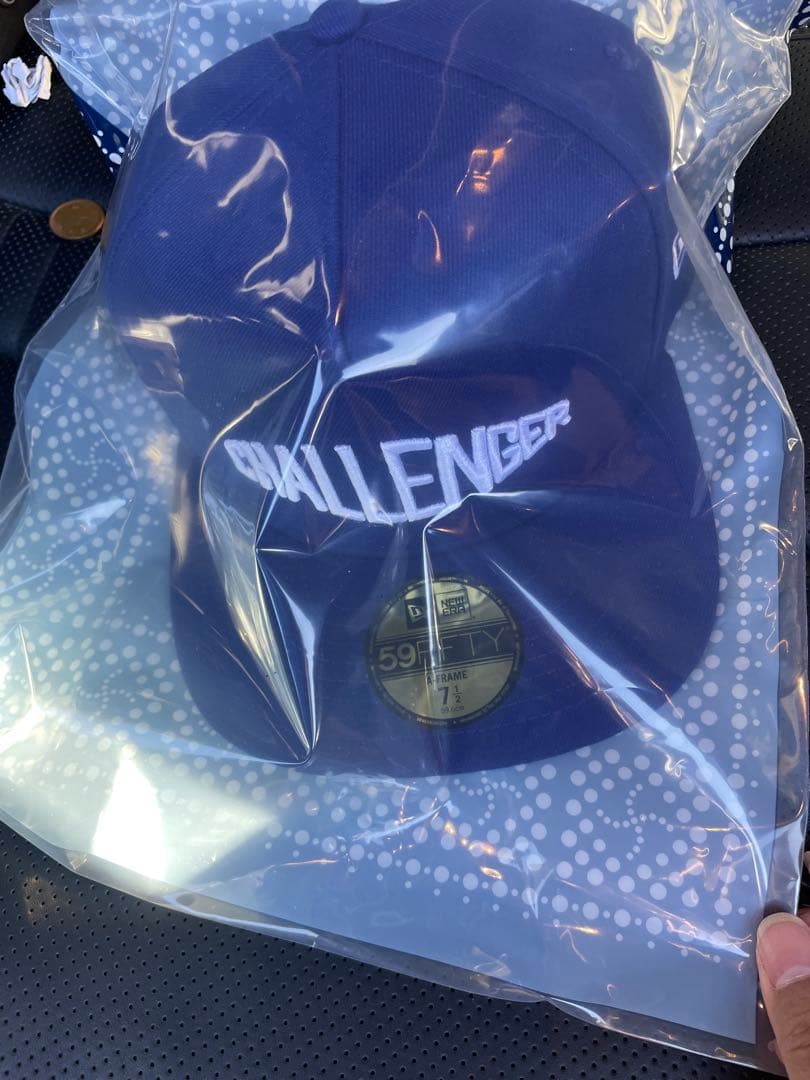 チャレンジャー NEW ERA 59FIFTY LOGO CAP 7 1/2