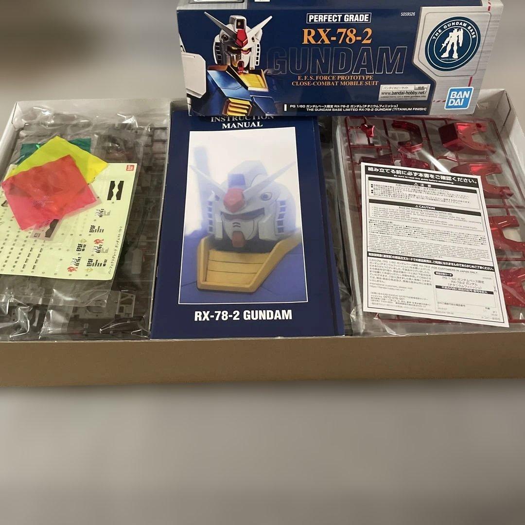 総*民様 PG RX-78-2 GUNDAM チタニウムフィニッシュ(ガンダムベ