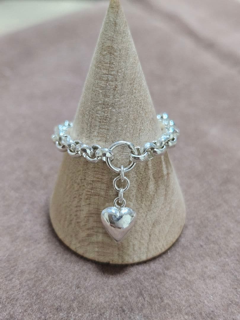 シルバーハート　チェーンリング　イロンデール