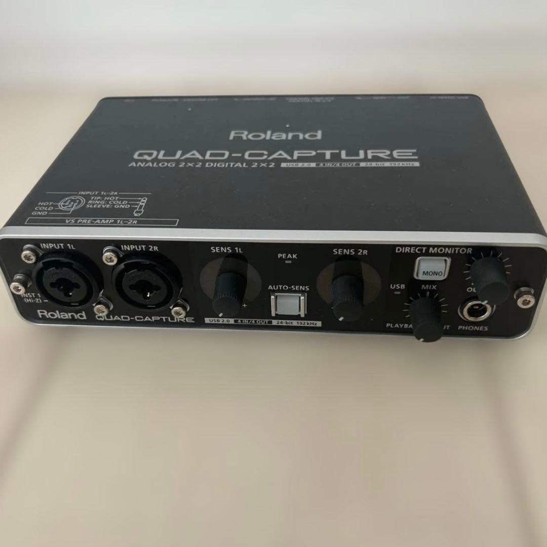 Roland USB オーディオインターフェースQUAD-CAPTURE